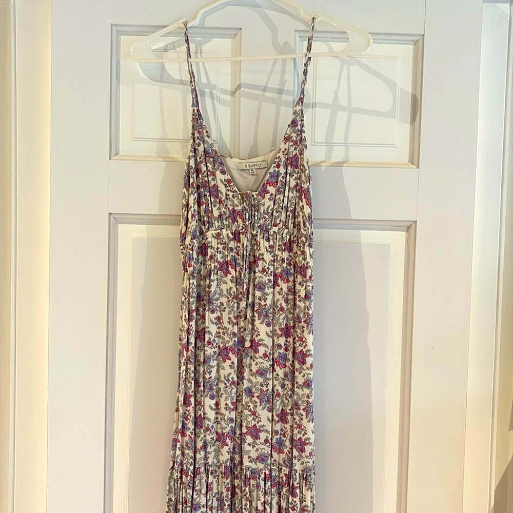 Z Supply libson floral maxi dress XS
